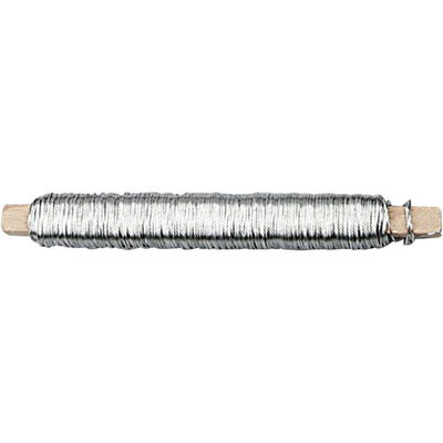 Binddraad 0,6 mm zilver 50 meter 