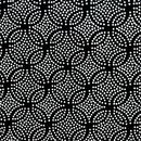 Tissu de Marie 96611 cirkels met stippen (per 50 cm)