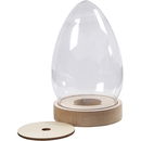 Plastic stolp EI hoogte 150 mm, doorsnee 80 mm 52189 (op=op)