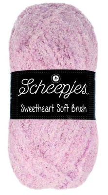 Scheepjes sweetheart soft brush - 530 roze gemeleerd