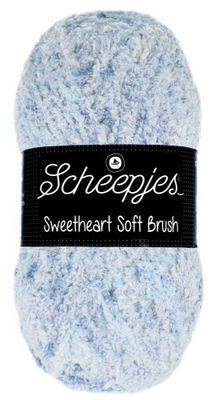 Scheepjes sweetheart soft brush - 531 licht blauw gemeleerd