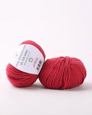 Phildar Phil Ecocoton Griotte op=op uit collectie 