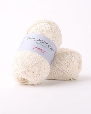 Phildar Popcorn ecru op=op 
