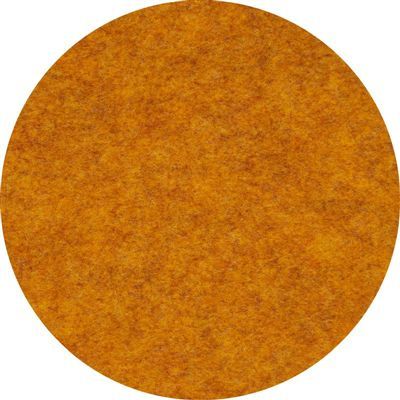 Hobbyvilt 1,5 mm - oranje oker gemeleerd M653 breedte 45 cm 24 cm 