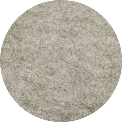 Hobbyvilt 1,5 mm - licht grijs gemeleerd breedte 45 cm 24 cm 