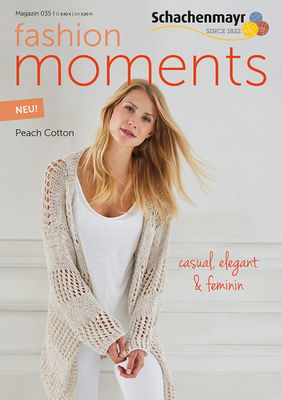 Schachenmayr Fashion Moments mag. 35 Peach Cotton