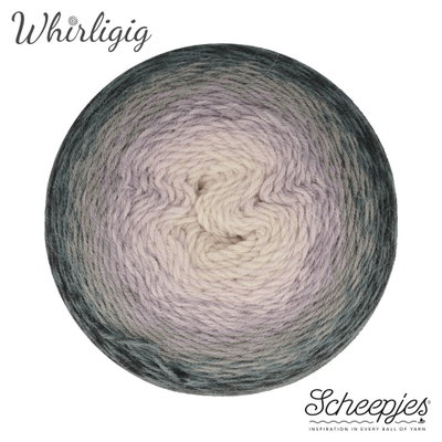 Scheepjes Whirligig 201 grey to lavendel op=op uit collectie 