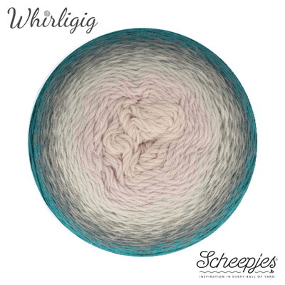 Scheepjes Whirligig 205 teal to lavender op=op uit collectie 