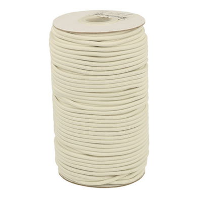 Elastiek koord 3 mm - ecru 1 meter 