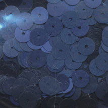Pailletten 6 mm - Blauw donker 010