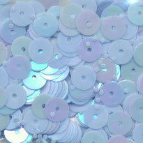 Pailletten 6 mm - Blauw licht 099