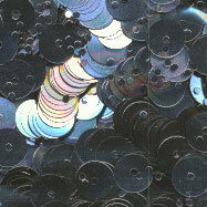 Pailletten 6 mm - Grijs