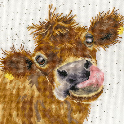 Borduurpakket dieren - Hannah Dale Moo