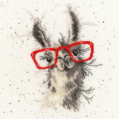 Borduurpakket dieren - No cause for A-llama - Bothy Treads