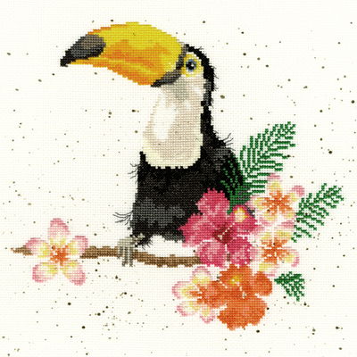 Borduurpakket dieren - Hannah Dale Toucan of my affection