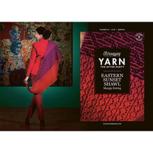 Scheepjes Yarn after party no. 52 eastern sunset shawl