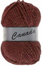 Lammy Yarns Canada 110 bruin/rood
