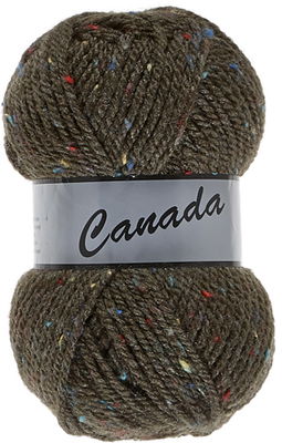Lammy Yarns Canada tweed 310 leger groen op=op uit collectie 