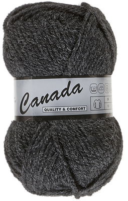 Lammy Yarns Canada 002 donker grijs