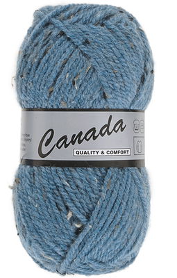 Lammy Yarns Canada tweed 463 oud blauw