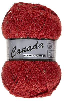Lammy Yarns Canada tweed 435 oranje rood