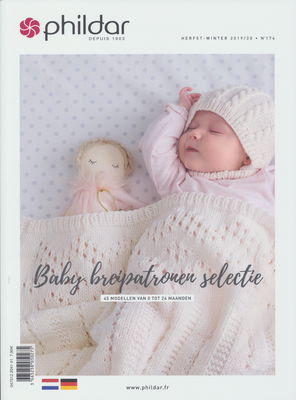 Phildar nr 174 herfst winter 2019-2020 45 baby breipatronen selectie