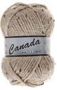 Lammy Yarns Canada tweed 410 licht bruin
