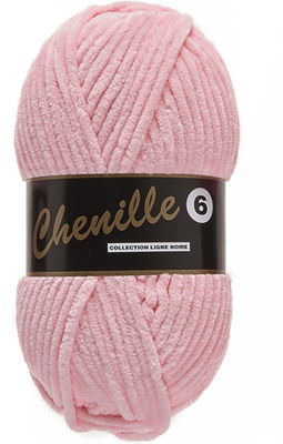 Lammy Yarns Chenille 6 - 712 roze