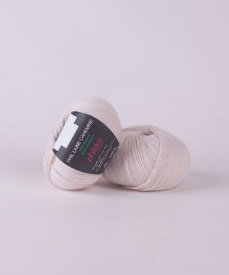 Phildar Phil Laine Cachemire Ecru - parel roze op=op uit collectie 