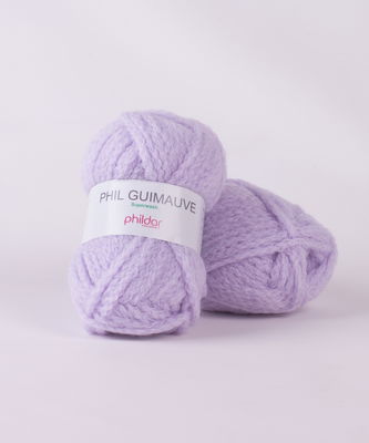 Phildar Phil Guimauve parme verfbad 5-1 