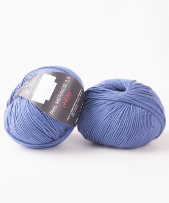 Phildar Phil merinos 3,5 Jeans op=op uit collectie 