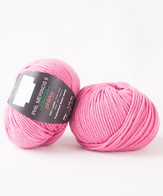 Phildar Phil merinos 6 Petunia op=op uit collectie 