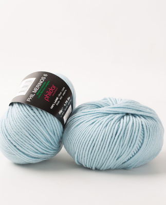 Phildar Phil merinos 6 Glacier op=op uit collectie 
