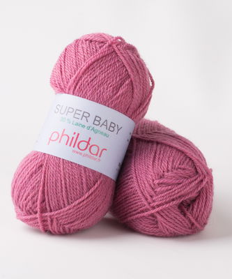 Phildar Super Baby Lie de vin op=op uit collectie 