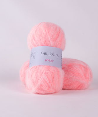 Phildar Phil Lolita Rose Fluo op=op uit collectie 