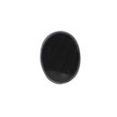 Ogen 20 mm Ovaal zwart (2 paar)