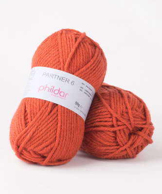Phildar Phil Partner 6 Potiron op=op uit collectie 