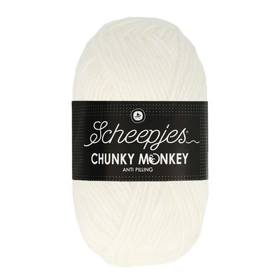 Scheepjes Chunky Monkey 1001 white