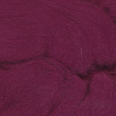 Merino lontwol 615 aubergine EU 50 gram op=op 
