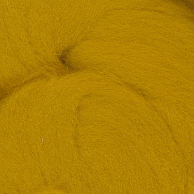 Merino lontwol 603 mustard EU* 50 gram 