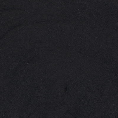 Merino lontwol 633 charcoal black EU* 50 gram 