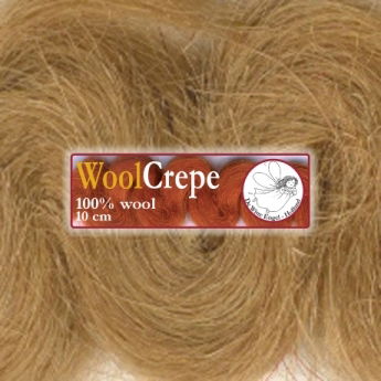 Woolcrepe donkerblond 1 meter 