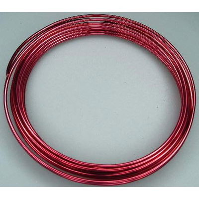 Ijzerdraad 2 mm - Rood 25 5 meter op=op 