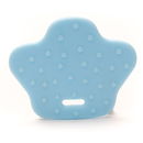 Bijtring dierenpoot met noppen licht blauw 259 (2 stuks)