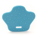 Bijtring dierenpoot met noppen aqua blauw 287 (2 stuks)