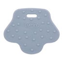 Bijtring dierenpoot met noppen grijs (2 stuks)