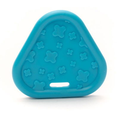 Bijtring triangel aqua blauw 298 2 stuks 