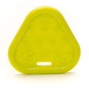 Bijtring triangel geel groen 647 (2 stuks)