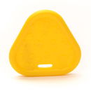 Bijtring triangel geel 645 (2 stuks)