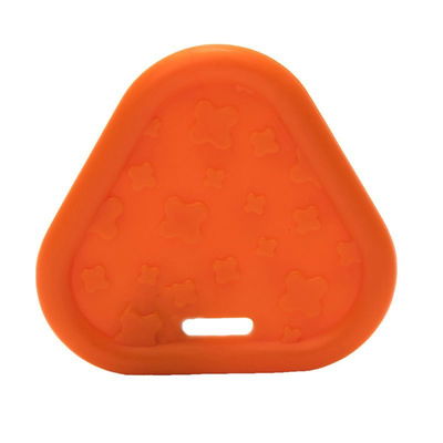 Bijtring triangel oranje 693 2 stuks 
